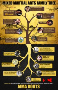 martial arts infographic